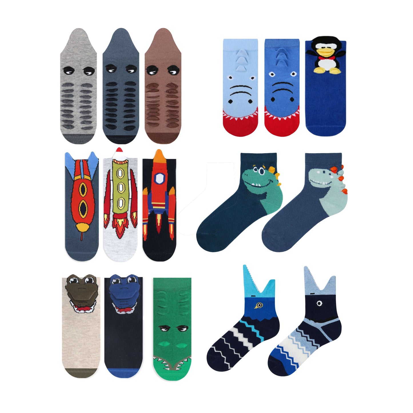 Boys Advent Calendar - 12 Days Of Socks