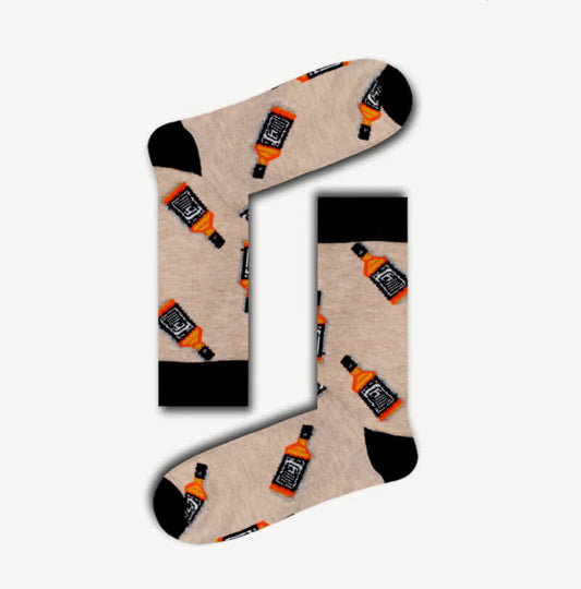 Unisex Whisky Crew Socks