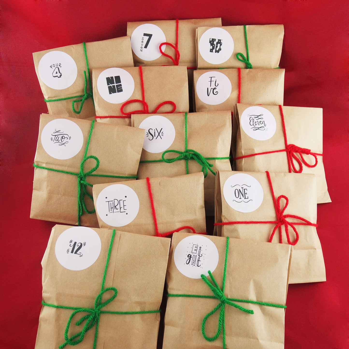 Women's 12 Days Of Socks-Advent Calendar