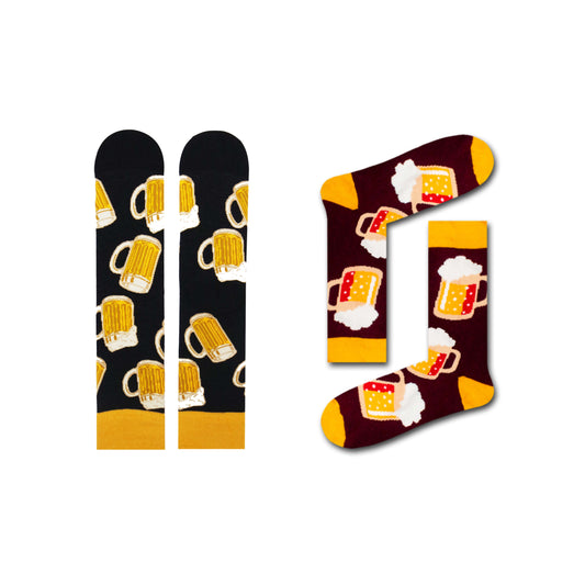 Unisex Beer Crew Socks
