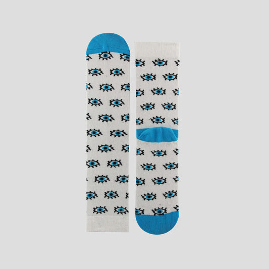 Unisex Evil Eye Crew Socks