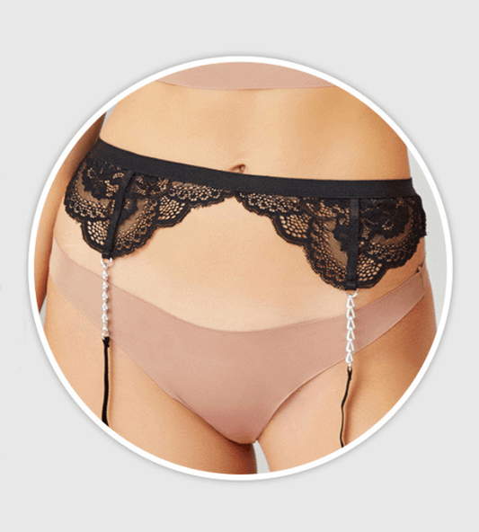 Adjustable Lace Garter For Thigh High Socks