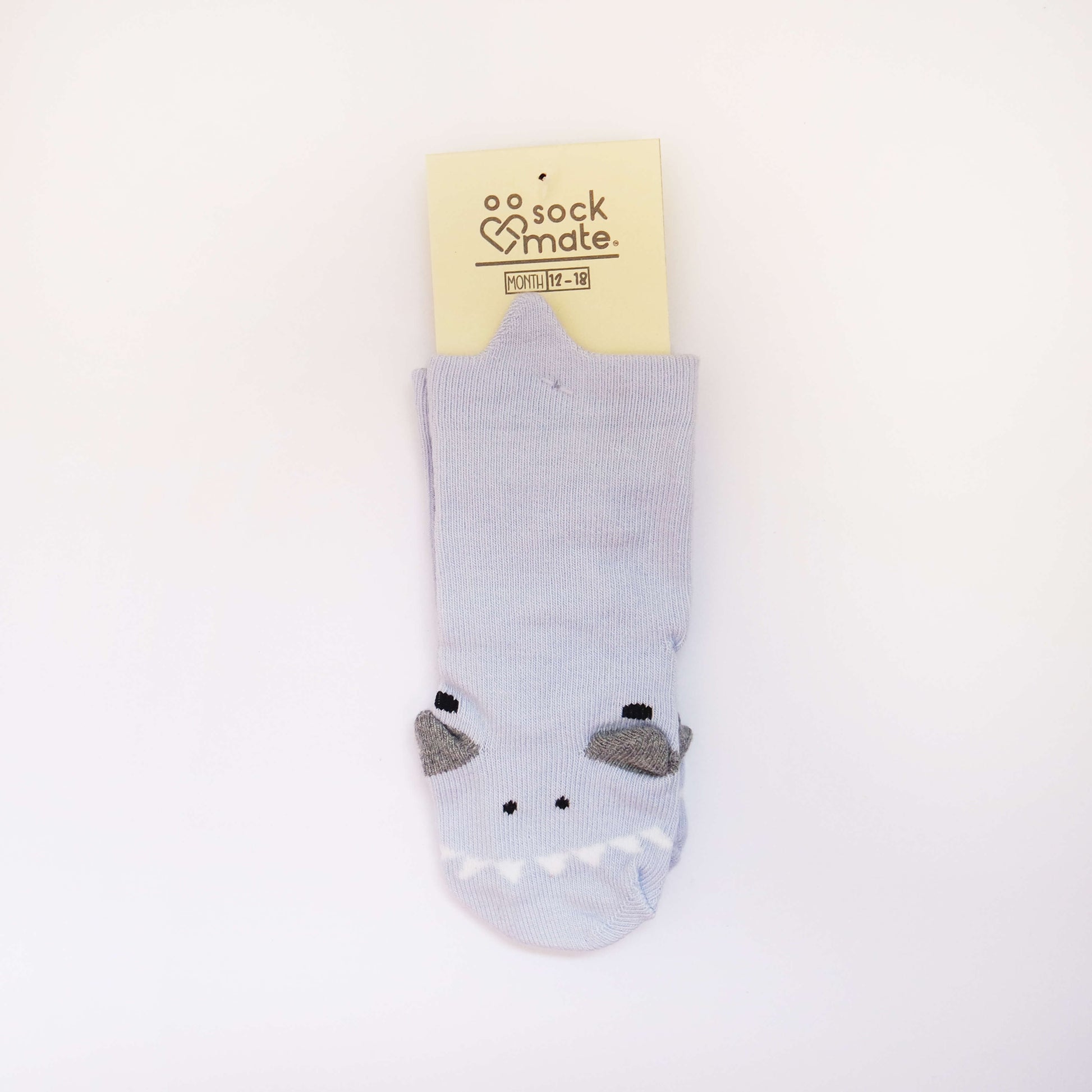 3D blue dinosaur baby socks, featuring adorable and lifelike dinosaur designs for a playful and cute look.