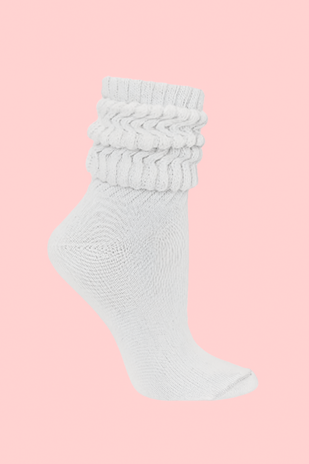 Slouchy Hosiery, Legging Socks, Long Socks Over Leggings, Ivory Scrunchie Sock, Sport Sock for Her