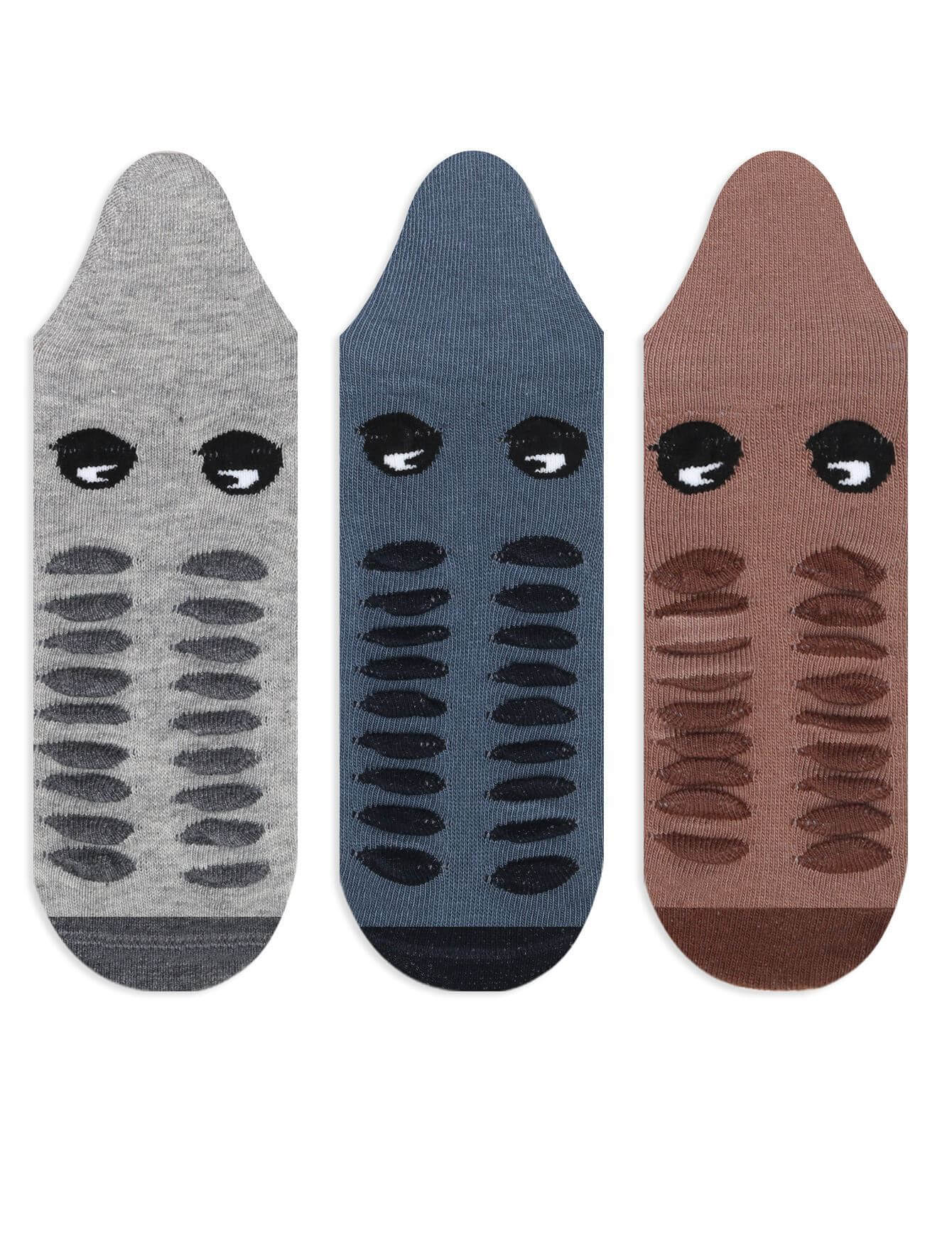 kids' 3D crocodile socks, featuring lifelike and playful crocodile designs for a fun and adventurous look.