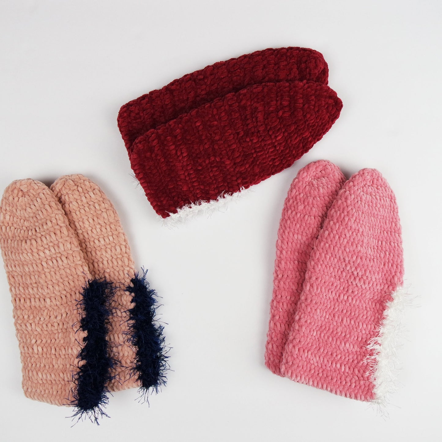 Women's Velvet Knitted Slipper Socks, Home Socks, Christmas Slippers, Gift Socks US Size 5-9, Cozy Knit Chunky Slippers, Low Cut Fuzzy Socks