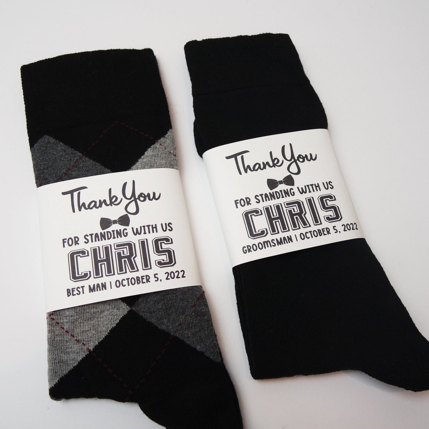 Best Man Socks, Groomsmen Socks, Wedding Socks, Custom Sock Labels, Personalized Groomsmen Gift Sock with Custom Labels, Groomsmen Proposal