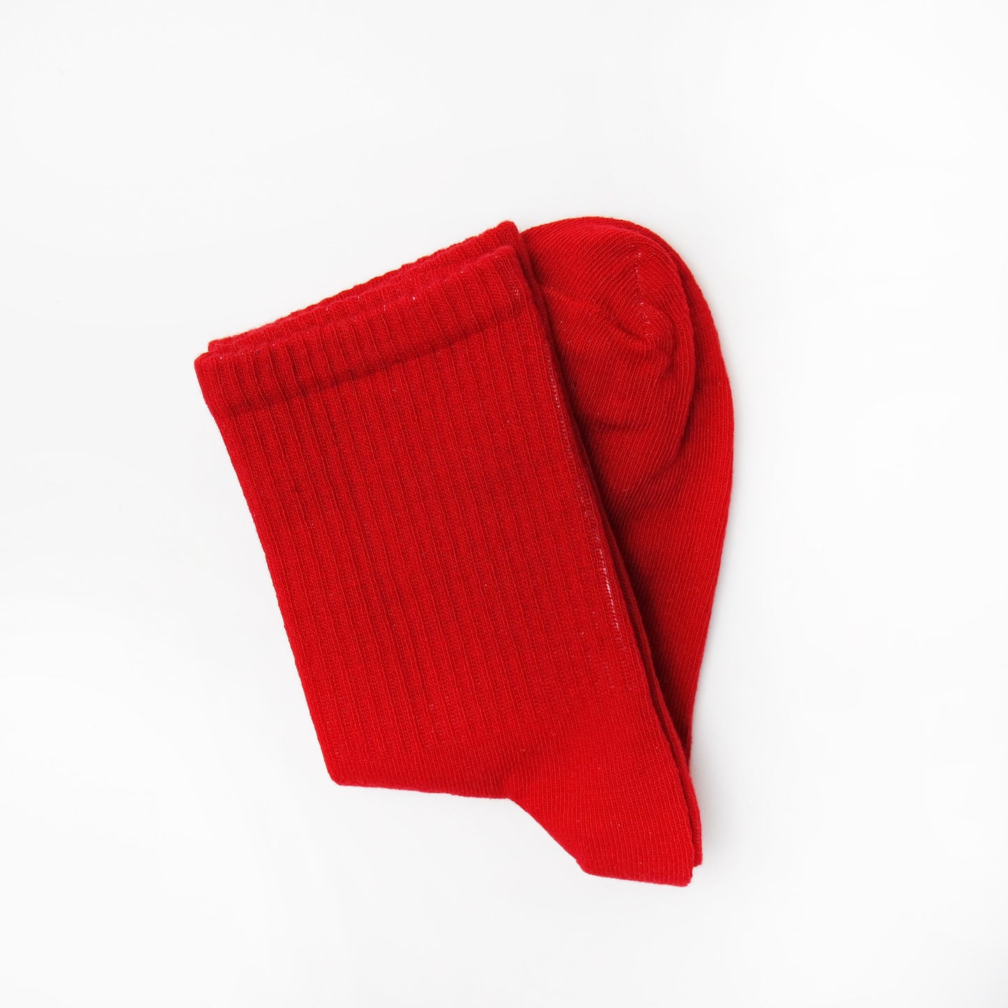 Women's Red Socks, Sport Socks, Christmas Socks, Stocking Stuffers, Dress Socks For Heels, Valentine's Day Gift Idea, Solid Basic Socks