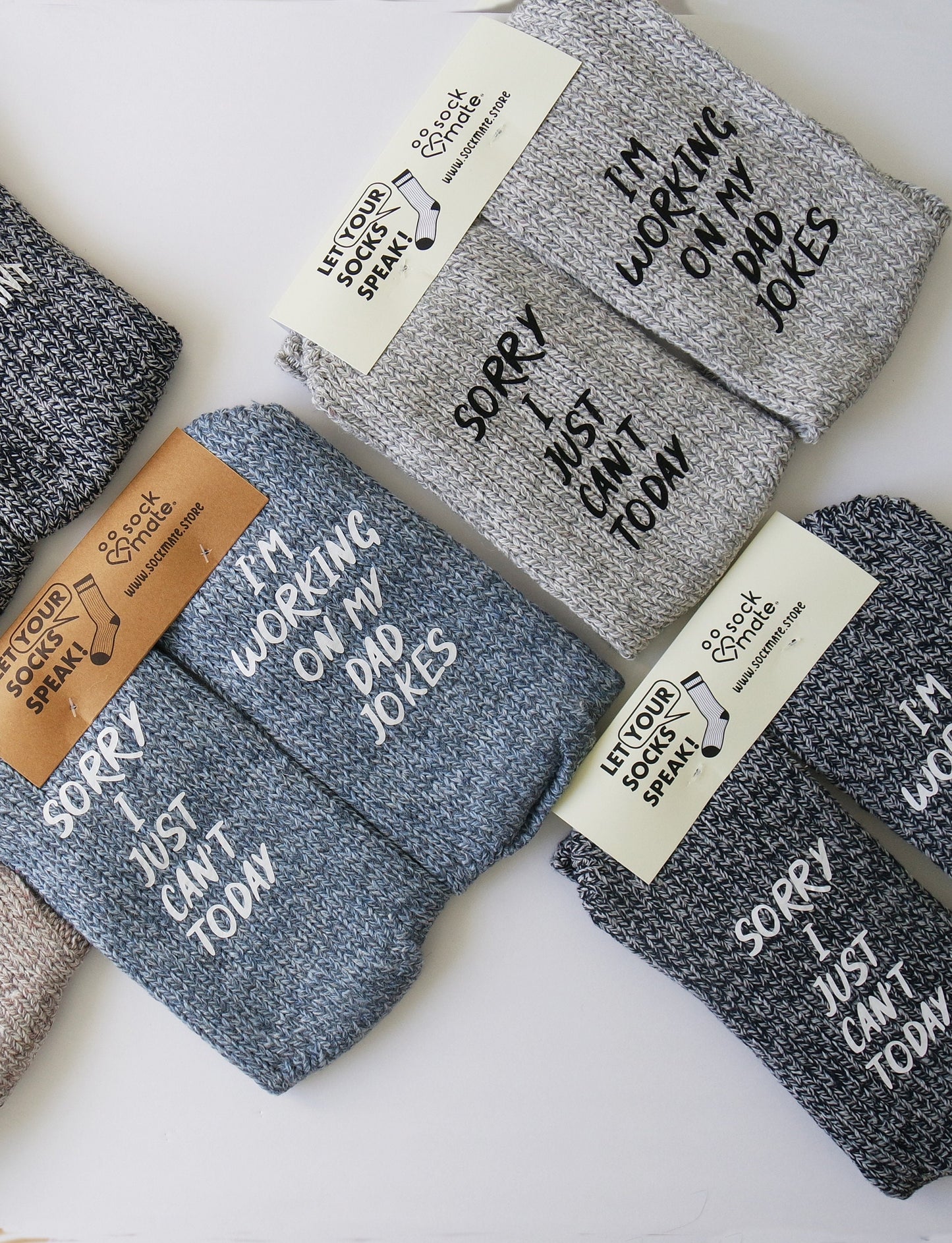 Sorry I Just Can't Today I'm Working on my Dad Jokes Socks, Pregnancy Gift for Dad, Expecting Dad Gift, New Dad Socks, Expecting Dad Socks