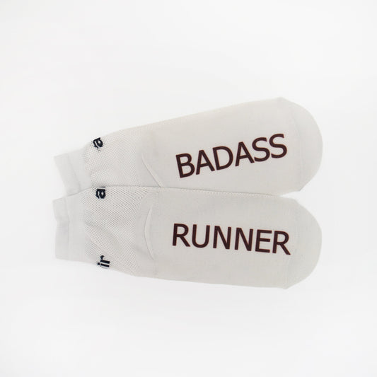 Badass Runner Socks, Runner Gift, Girls Track Team Gift, Running Group Gift, Sport Socks, Motivation Work out Sock, Running Gift For Her