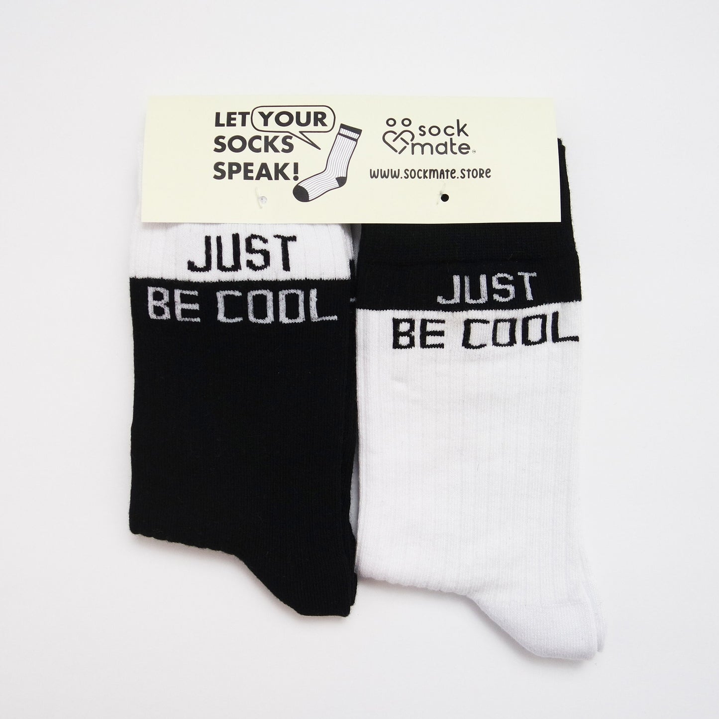 Just be Cool Couple Socks, Socks For Couple, Xmas Gifts For Couple, Valentine's Gift for Her, Solemates Socks Gifts, Gifts For Couple