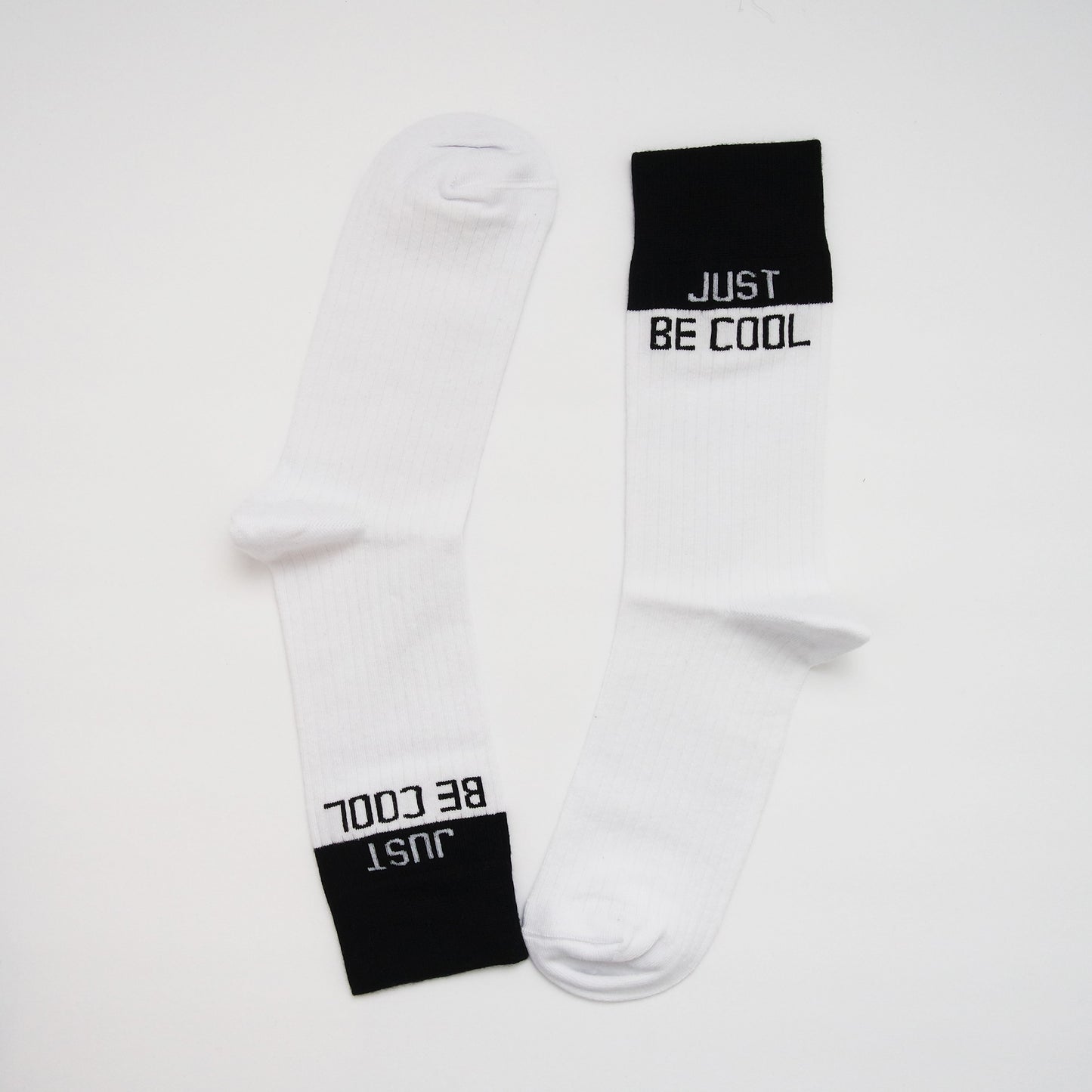 Just be Cool Couple Socks, Socks For Couple, Xmas Gifts For Couple, Valentine's Gift for Her, Solemates Socks Gifts, Gifts For Couple