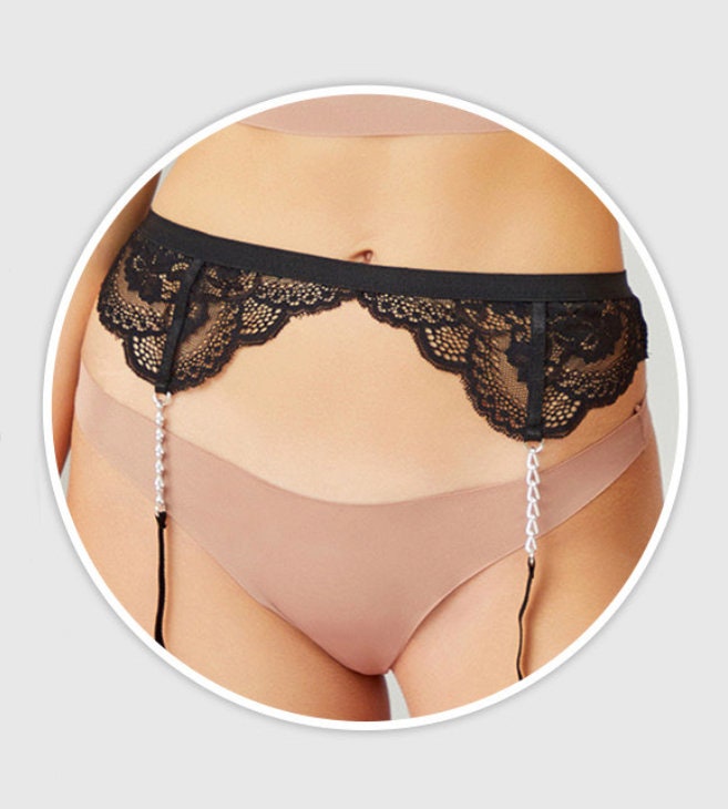 Adjustable Garter For Thigh High Sock, Shine Strap Lace Garter Belt, Adjustable Socks Suspender, Elastic Stocking Suspenders, Vegan Friendly