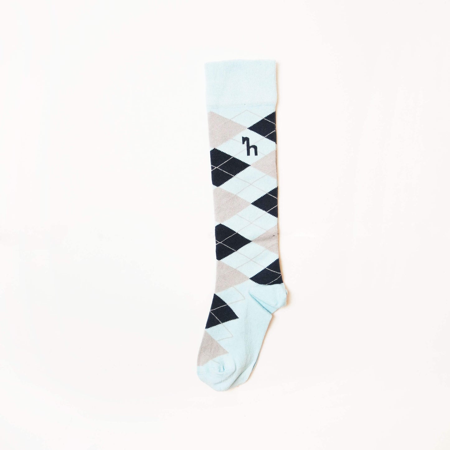featuring women's argyle socks in various vivid colors, offering a playful and eye-catching accessory.