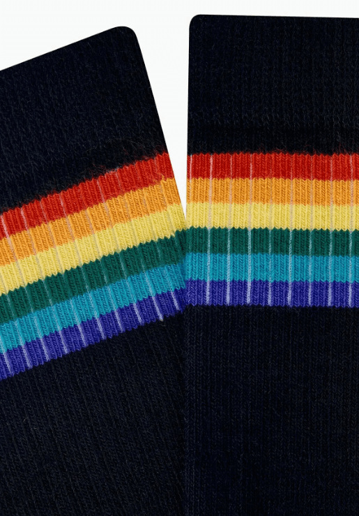 Women's Knee High Black Socks - Sockmate