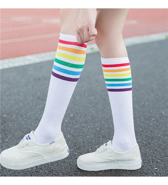 Women's Knee High Black Socks - Sockmate