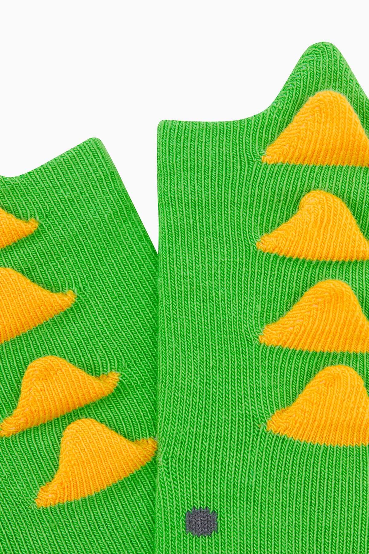 3D Baby Dino Socks - Green