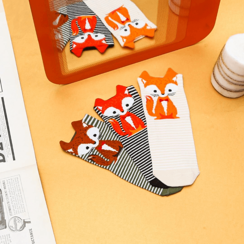 Kid's Fox Socks - Sockmate