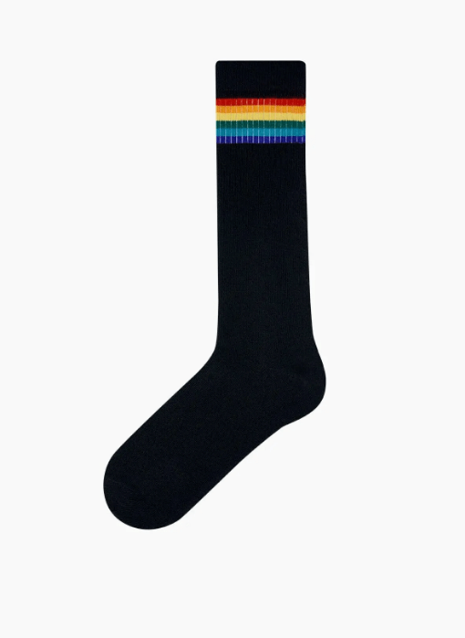 Women's Knee High Black Socks - Sockmate