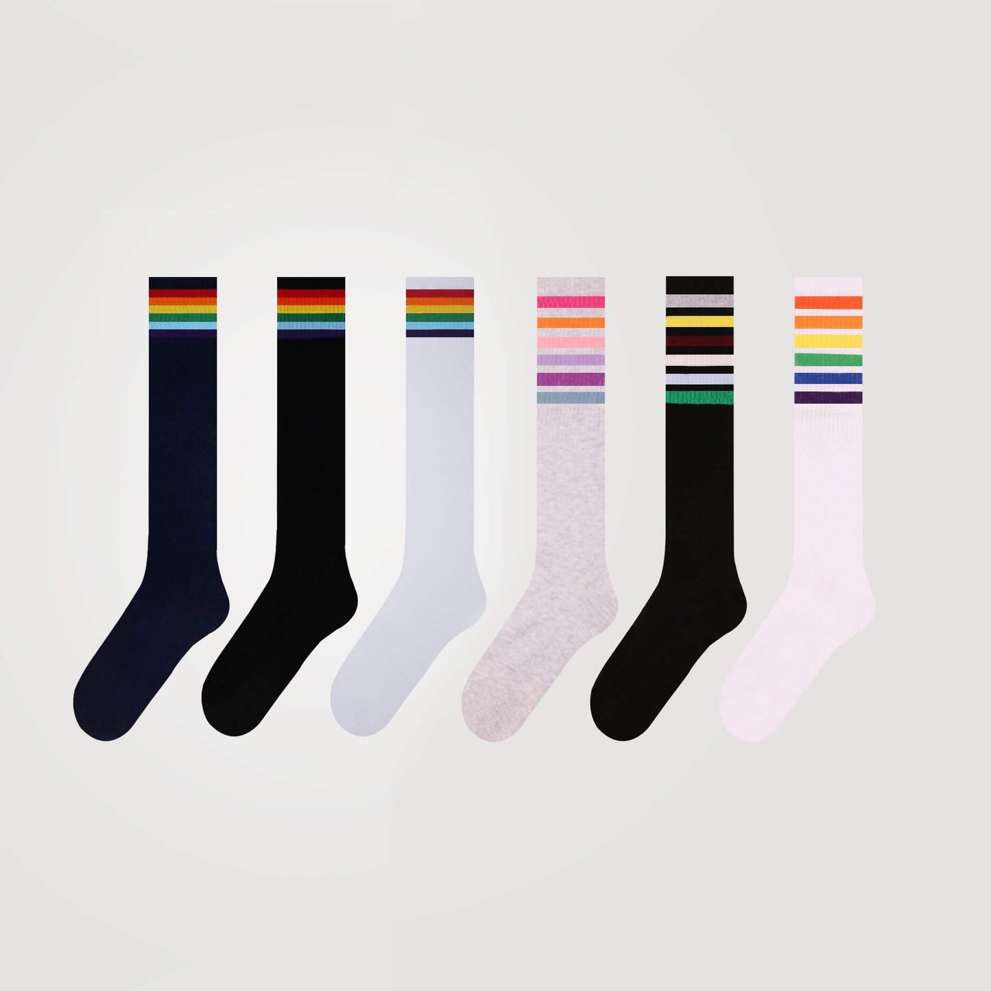 Women's Knee High Black Socks - Sockmate
