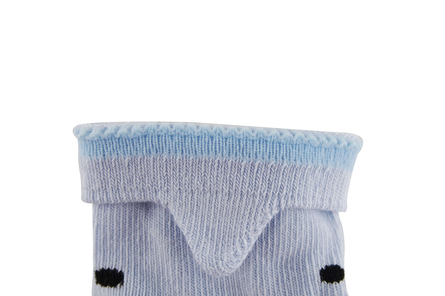 3D Baby Dino Socks - Blue