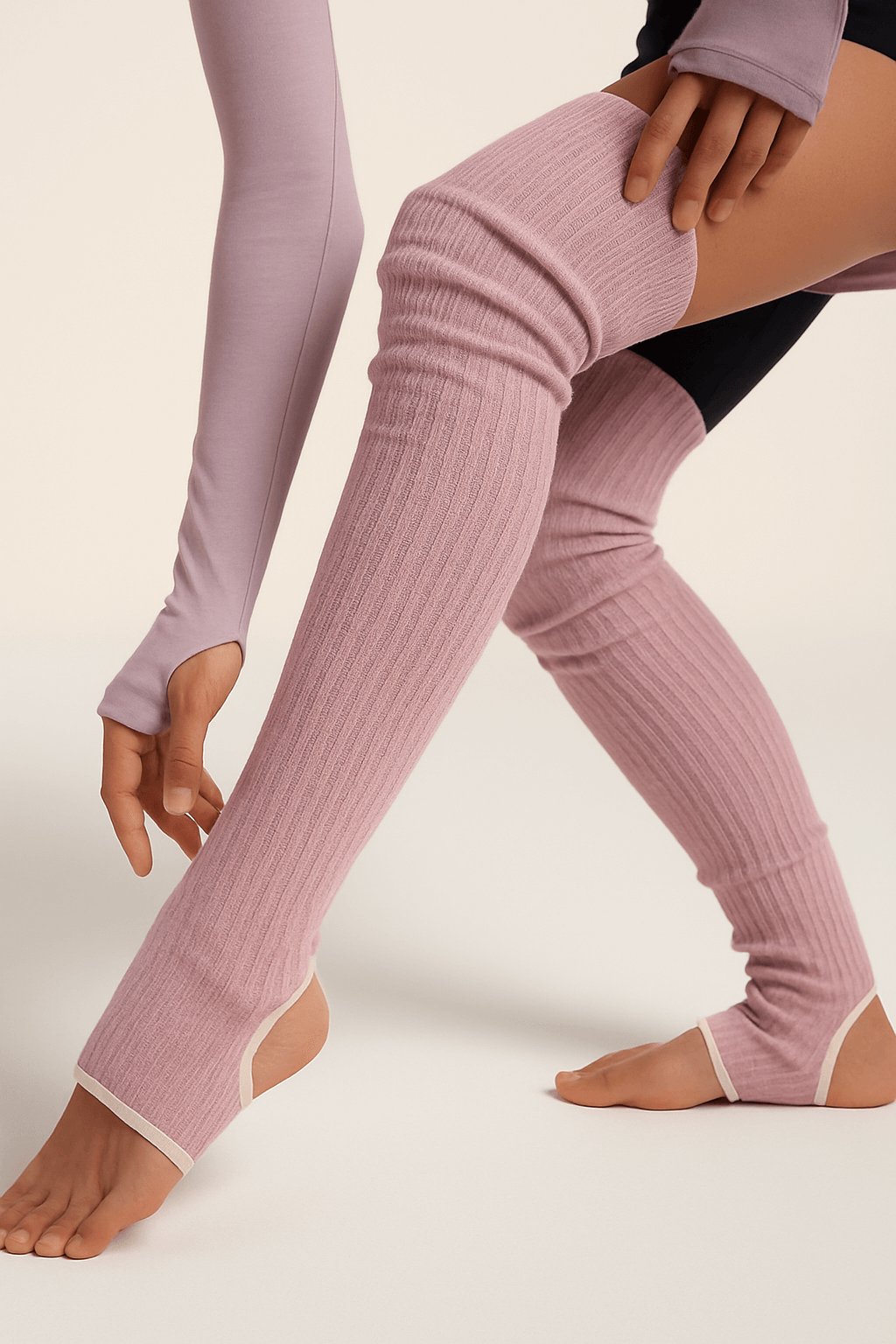 Ballet Leg Warmers, Yoga Thigh High Leg Warmers, Ballet Socks