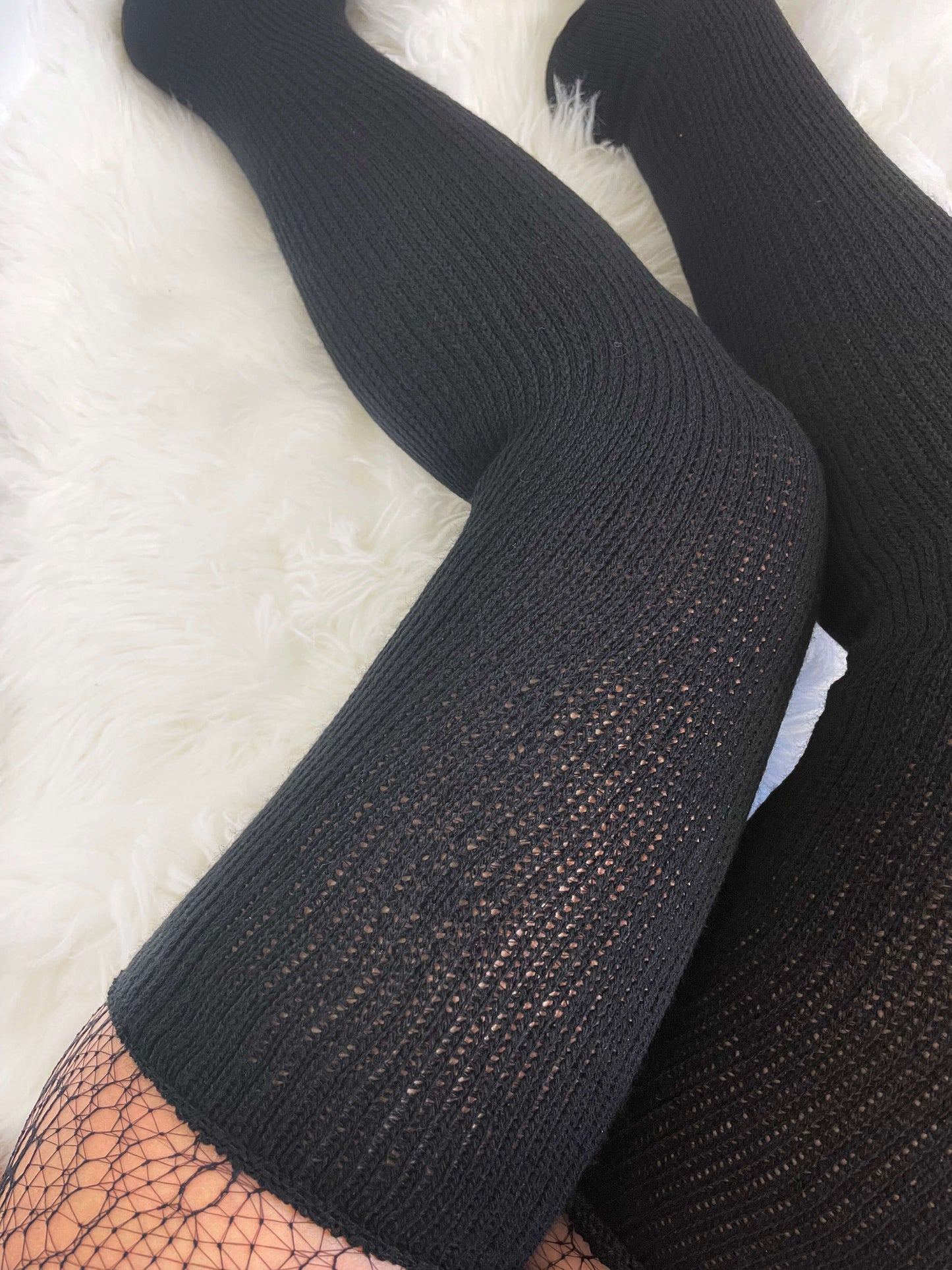 thigh high socks specially made for plus size individuals, offering both style and comfort.