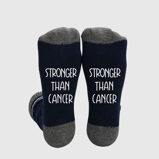 Unisex Size "Stronger Than Cancer" Socks