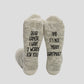 Men's Dear Cancer, I have 2 Words For You, And It's Not "Merry Christmas!" Cancer Socks