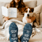 Women's "From Fur Mama to Baby Mama" New Mom Socks