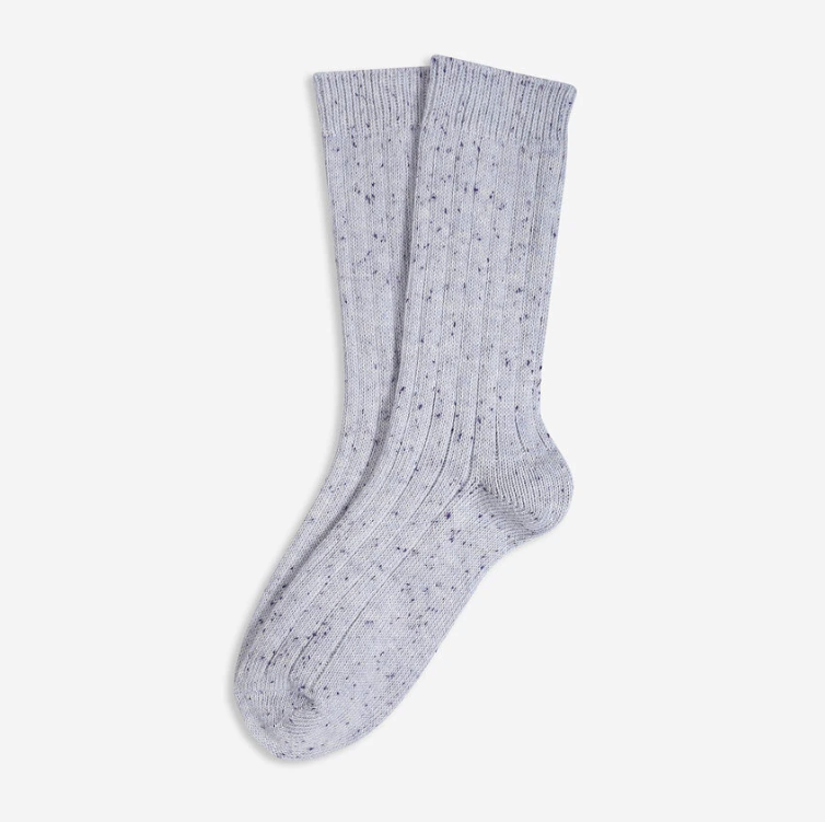 Women's Light Blue Winter Socks