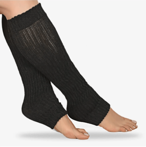 Leg Warmers, Wool Leg Warmer, Aerobic Boot Socks, Knitted Chunky Boot Cuffs, Slouchy Sock, Knee High Leg Warmers, Ballet Socks, Dance Wear