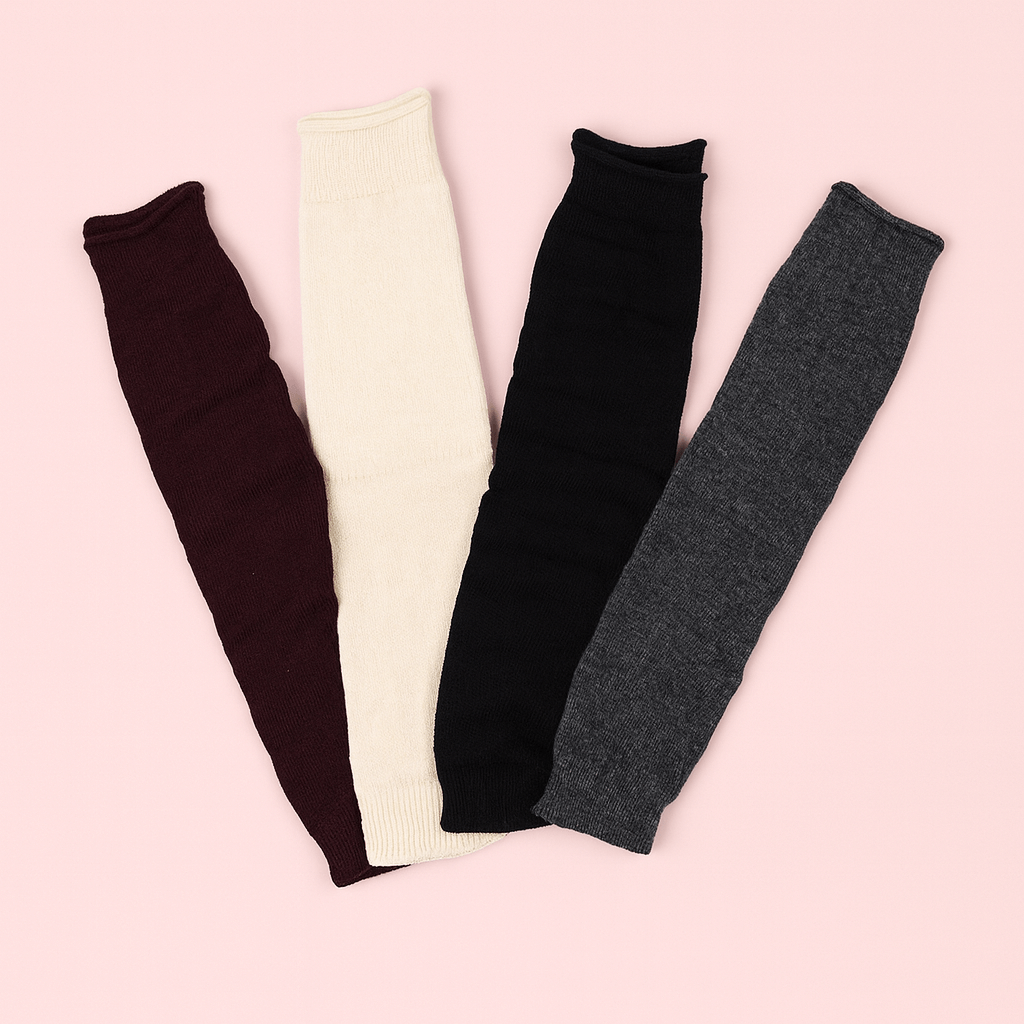 Leg Warmers, Wool Leg Warmer, Aerobic Boot Socks, Knitted Chunky Boot Cuffs, Slouchy Sock, Knee High Leg Warmers, Ballet Socks, Dance Wear