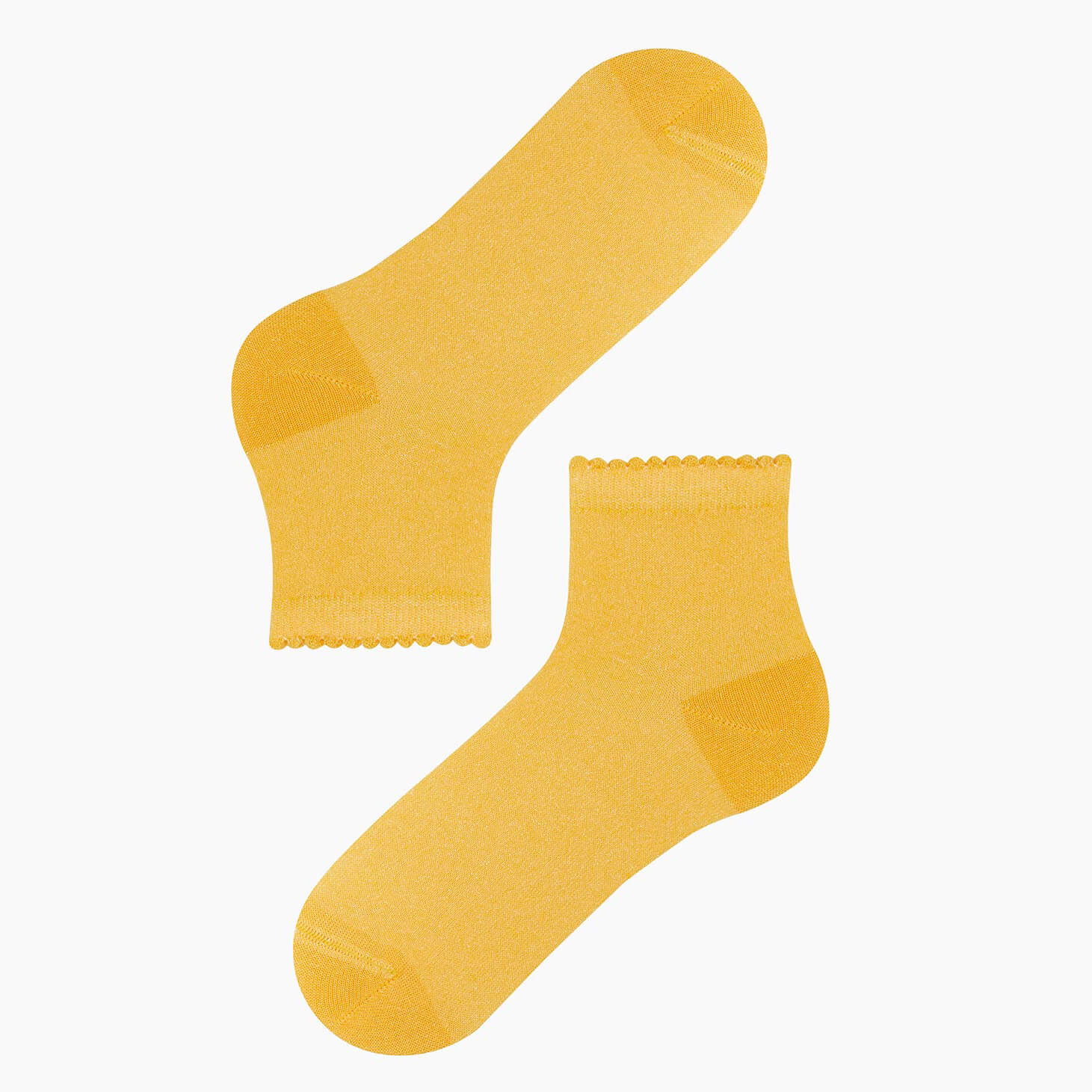 yellow glitter socks, adding a sparkling and vibrant touch to any outfit.