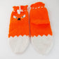 Women's 3D Hand Knitted Fox Socks, Cute Animal Home Socks, Cozy Gift Socks, Knit Chunky Slippers, Cute Animal Home socks, US Size 7-10