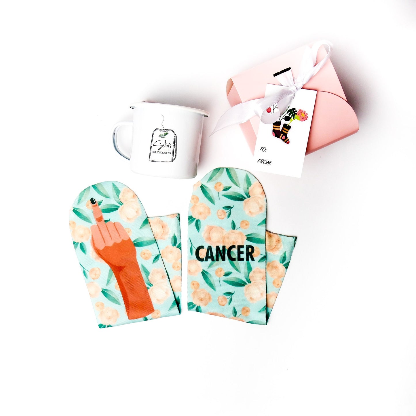 Cancer Socks, Cancer Picked the Wrong Bitch, Chemo Gift Cancer Gifts, Kicking Cancer's Ass, Cancer Survivor Gift, Breast Cancer Gifts