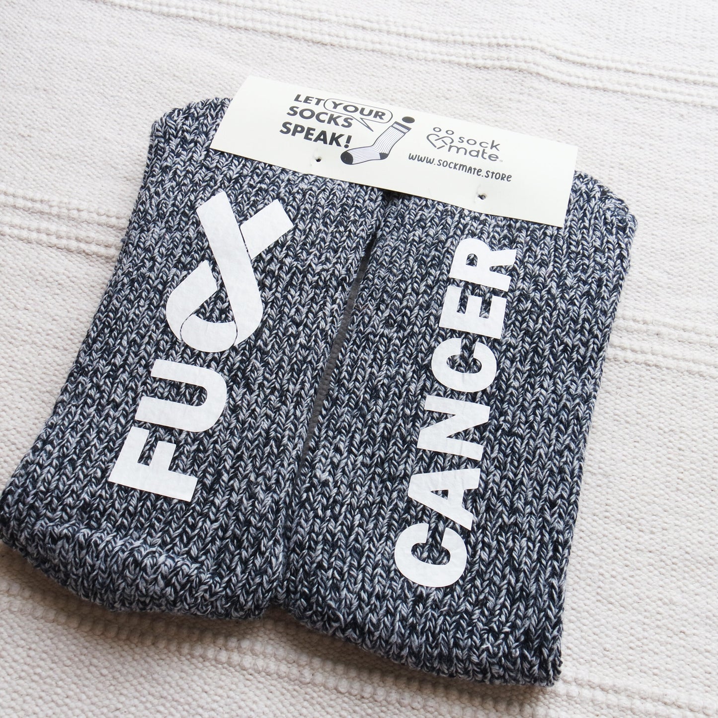 Cancer Socks, Dear Cancer, Fuck Cancer Socks, Chemo Treatment Gift, Cancer Gifts, Kicking Cancer's Ass, Cancer Survivor Gift, Cancer Fighter