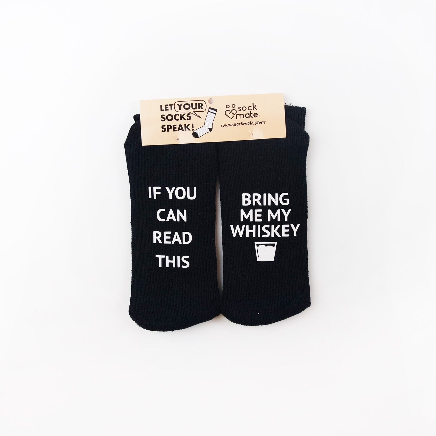 Personalized Socks, Bring Me Whisky Custom Socks, If You Can Read This Socks, Scotch Whisky Gift, Dad Christmas Gift, Gifts for Grandfather