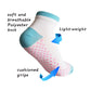 Women's Running Socks, Athletic Slipper Hosiery, Grip Low Cut White Sport, Workout, Pilates, Yoga, Non Slip Sock Set, Neon Yoga Gift Socks