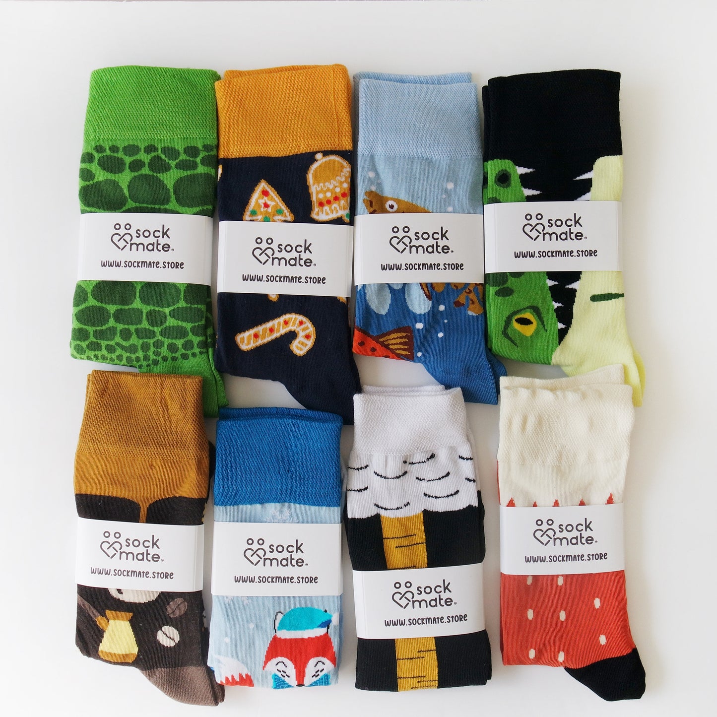 Men's Valentine's Day 14 Day Advent Calendar, Valentine Countdown Sock Calendar, Men's Variety of Sock Pack, 14 pairs Assorted Sock Bundle