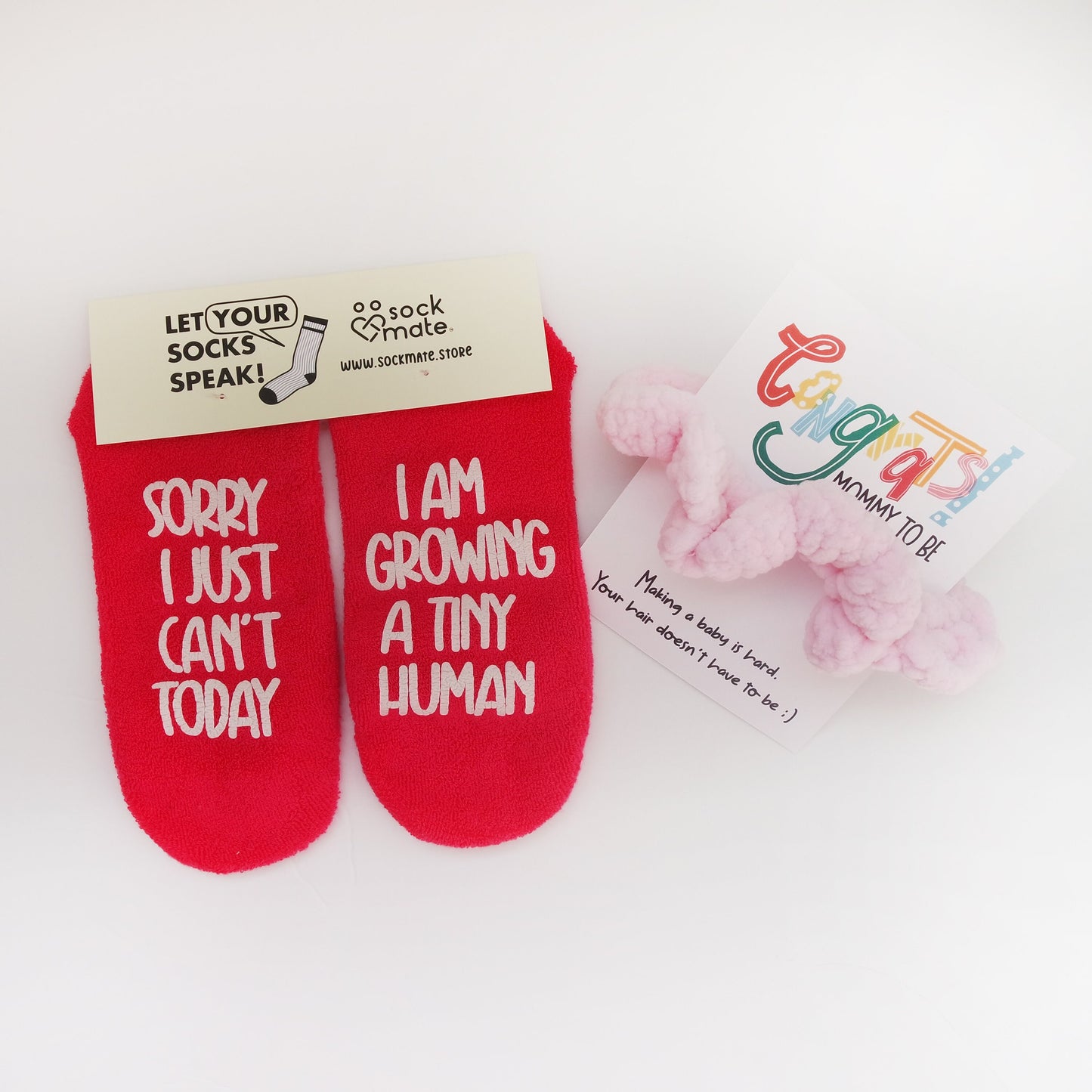 Pregnant Mom Gift, Growing a Tiny Human Pregnancy Gift, New Mom Gifts, Mom Socks, Mom Gifts, Expecting Mom, Baby Shower Gift, Mother's Day