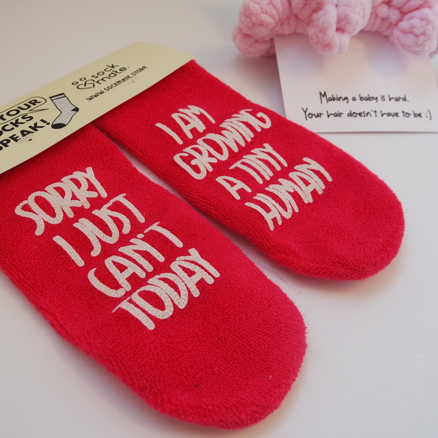 Pregnant Mom Gift, Growing a Tiny Human Pregnancy Gift, New Mom Gifts, Mom Socks, Mom Gifts, Expecting Mom, Baby Shower Gift, Mother's Day