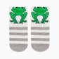 Baby Socks, Newborn Sock For Baby Boys, 3D Frog Green Striped Hosiery, Baby Shark Infant Socks, 0-6, 6-12, 12-18 Months Old, Animal Socks