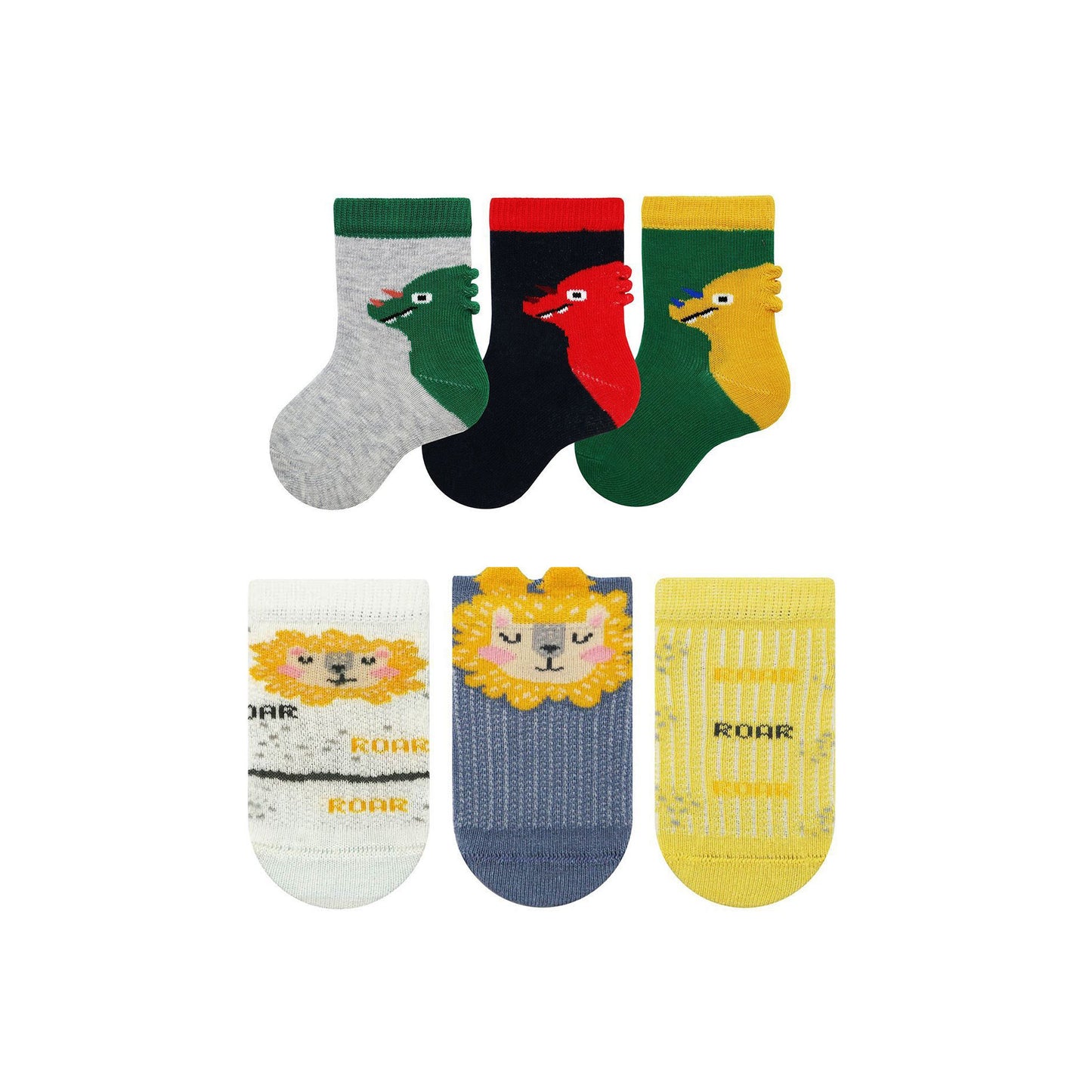 Bundle Baby Socks Gift Box, Baby Shower Gift Box Ideas, Bundle 3d Newborn Sock, Animal-Themed Baby Sock, Infant Sock Gifts, First Birthday