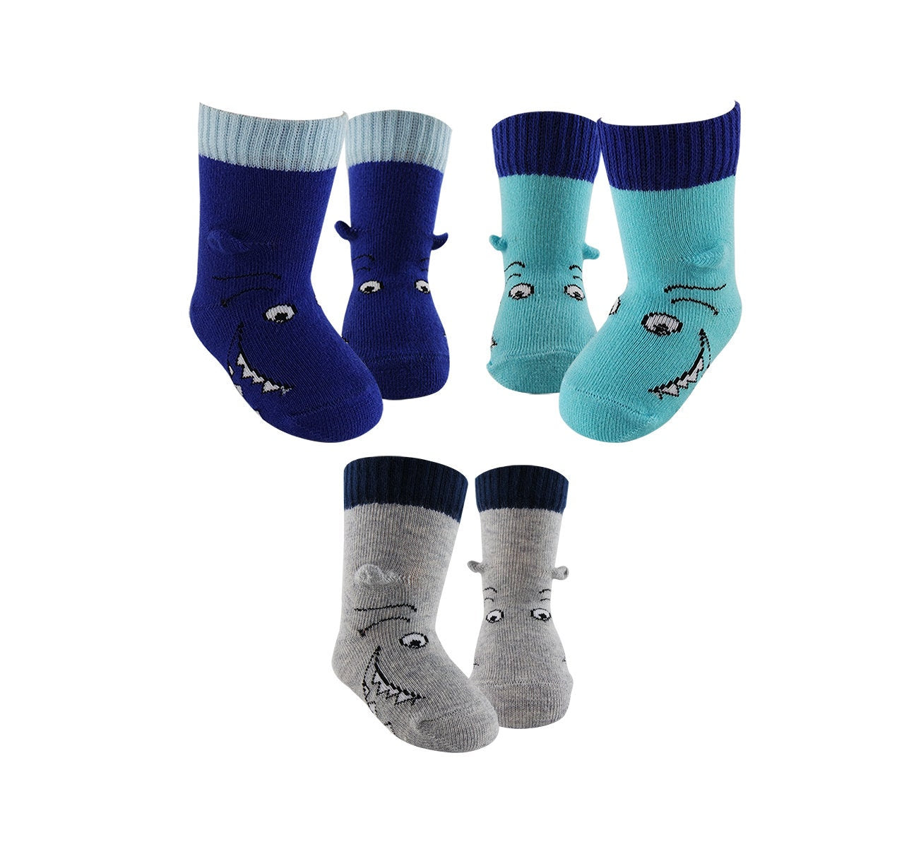 Bundle Baby Socks Gift Box, Baby Shower Gift Box Ideas, Bundle 3d Newborn Sock, Animal-Themed Baby Sock, Infant Sock Gifts, First Birthday