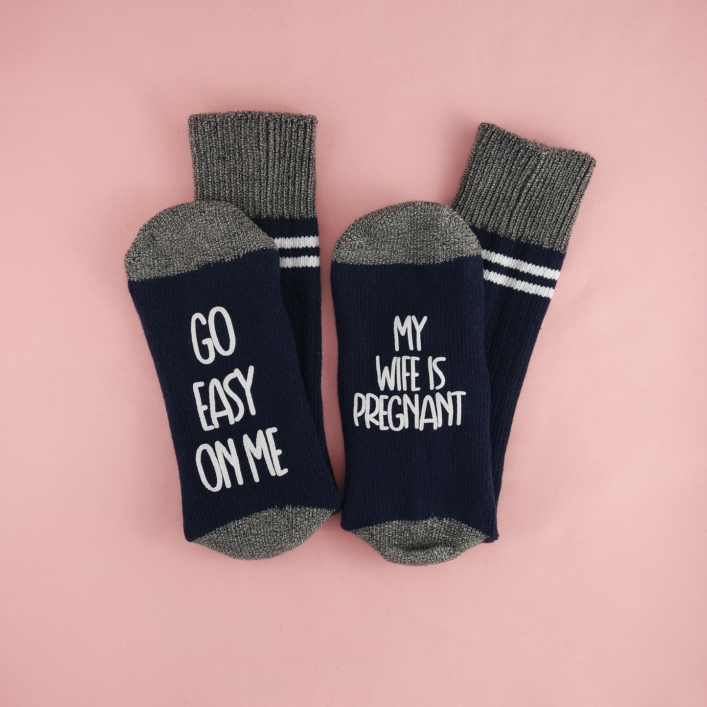 My wife is Pregnant Socks, Soon To Be Parents Gifts, New Dad, Funny Sock For New Baby Daddy, New Father Gift, Dad to Be, Pregnancy