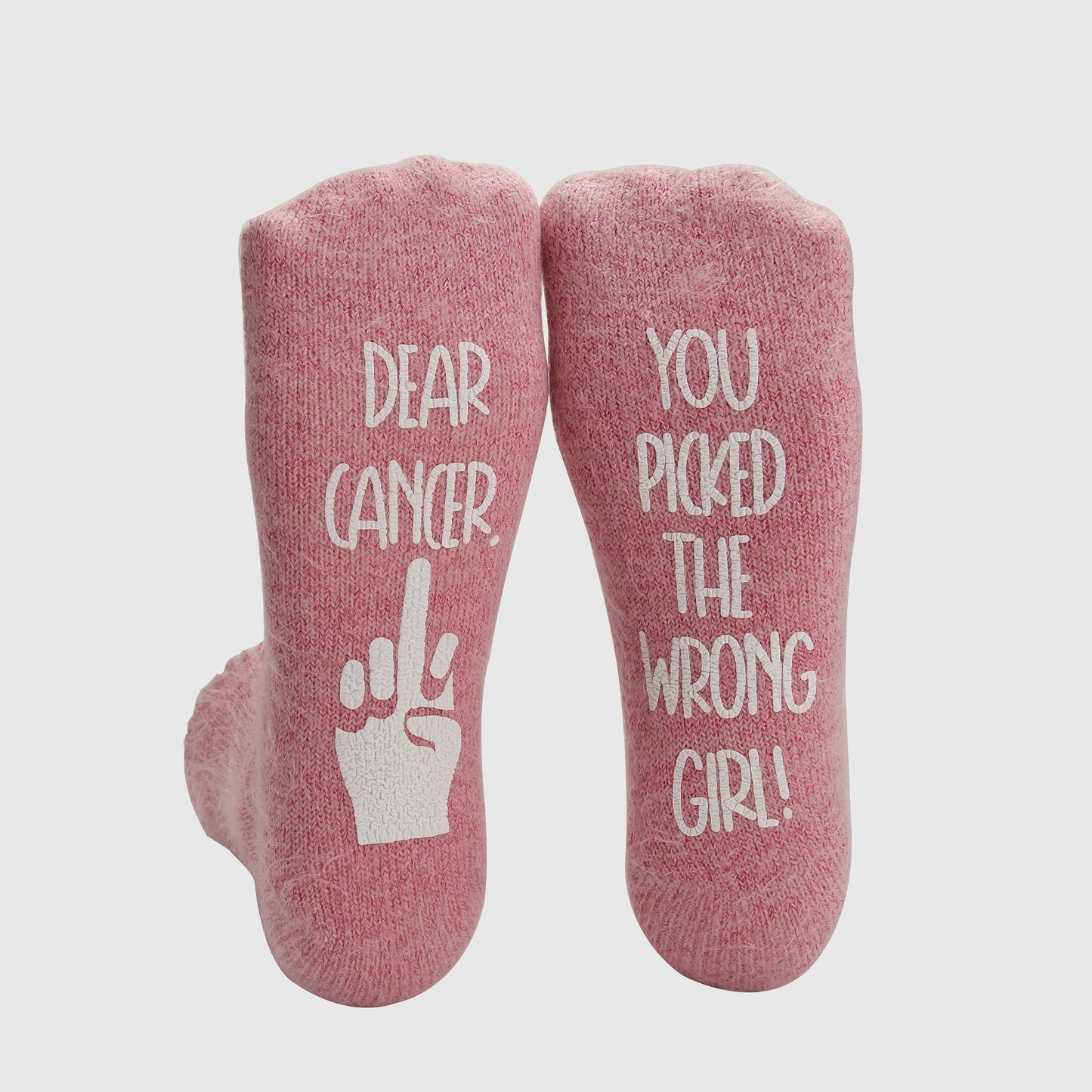 Dear Cancer You Picked the Wrong Girl Socks, Cancer Gift, Cancer Free, Fuck Cancer, Socks For Chemo, Custom Socks, Support Gift for Her