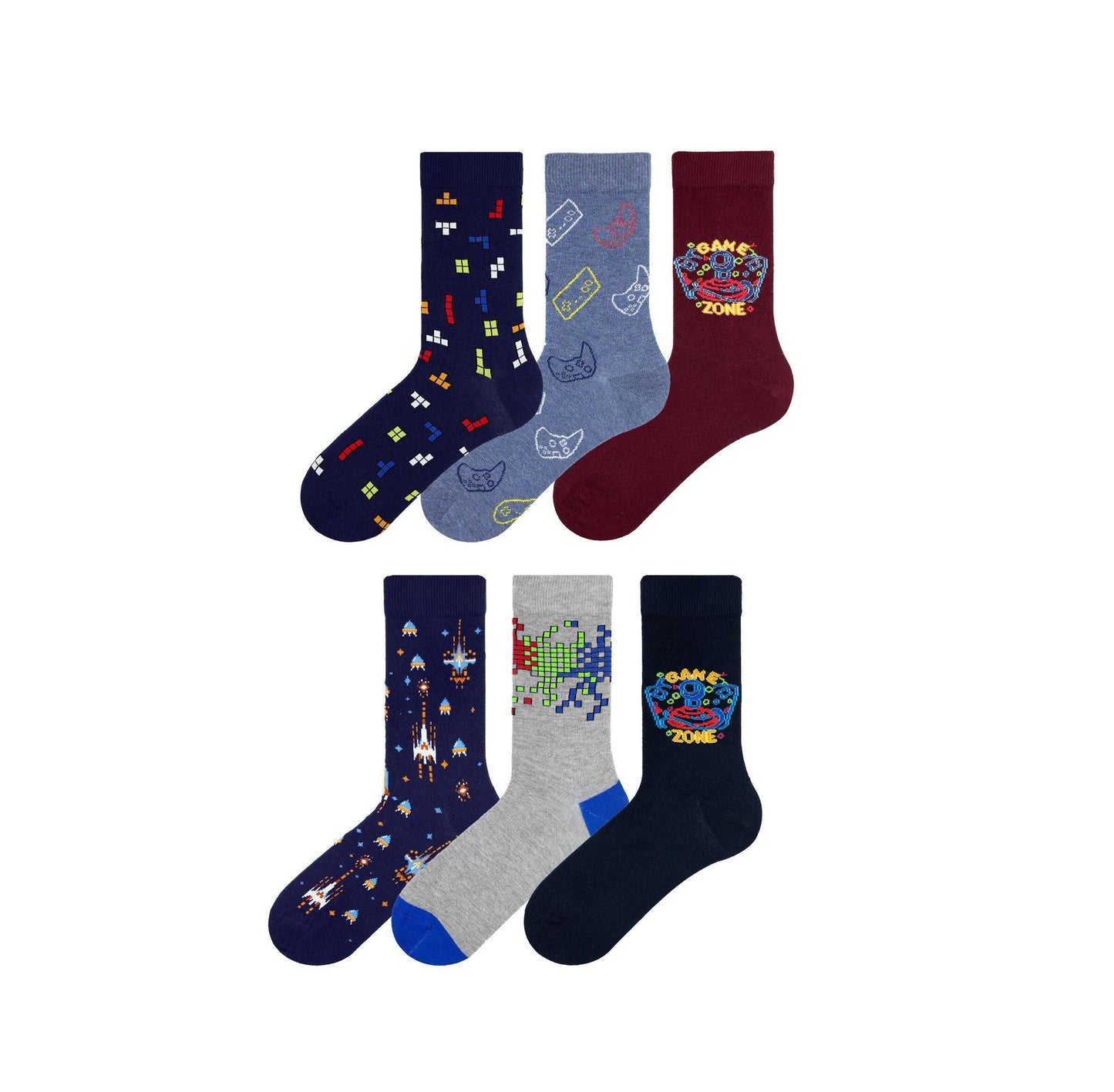 Game Lover Men's Socks, Novelty Sock For Gamer, Video Gamer Sock, Bundle Socks For Gamer, Game On socks, Do Not Disturb, I am Gaming,