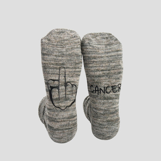 Fuck Cancer, Dear Cancer You Picked the Wrong Men Socks, Cancer Free, Cancer Gift, Socks For Chemo, Custom Socks, Support Gift for Her