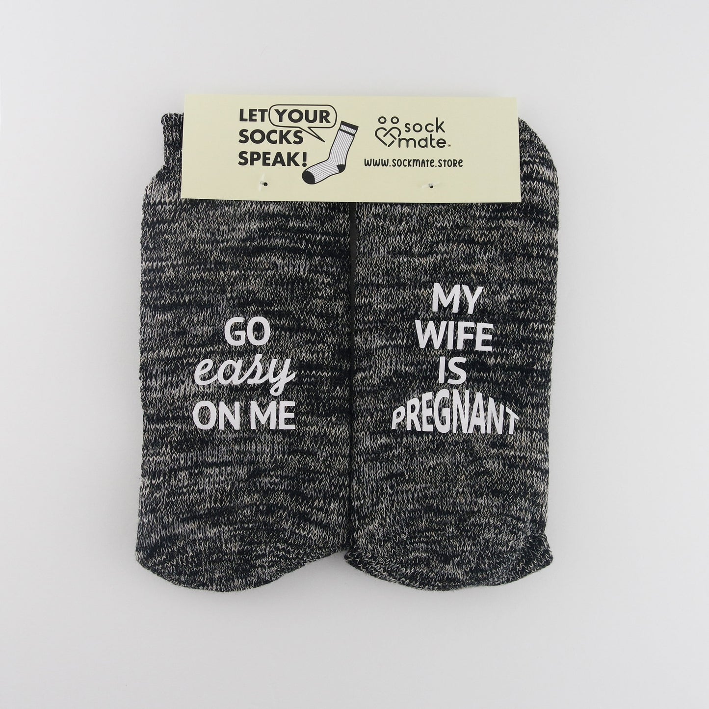 My Wife Is Pregnant Socks, Soon To Be Parents Gifts, New Dad, Funny Socks For New Baby Daddy, New Dad Gifts, Dad to Be Gift, Pregnancy Socks